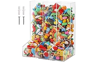 ZEAYEA Wall-Mounted Toy Storage