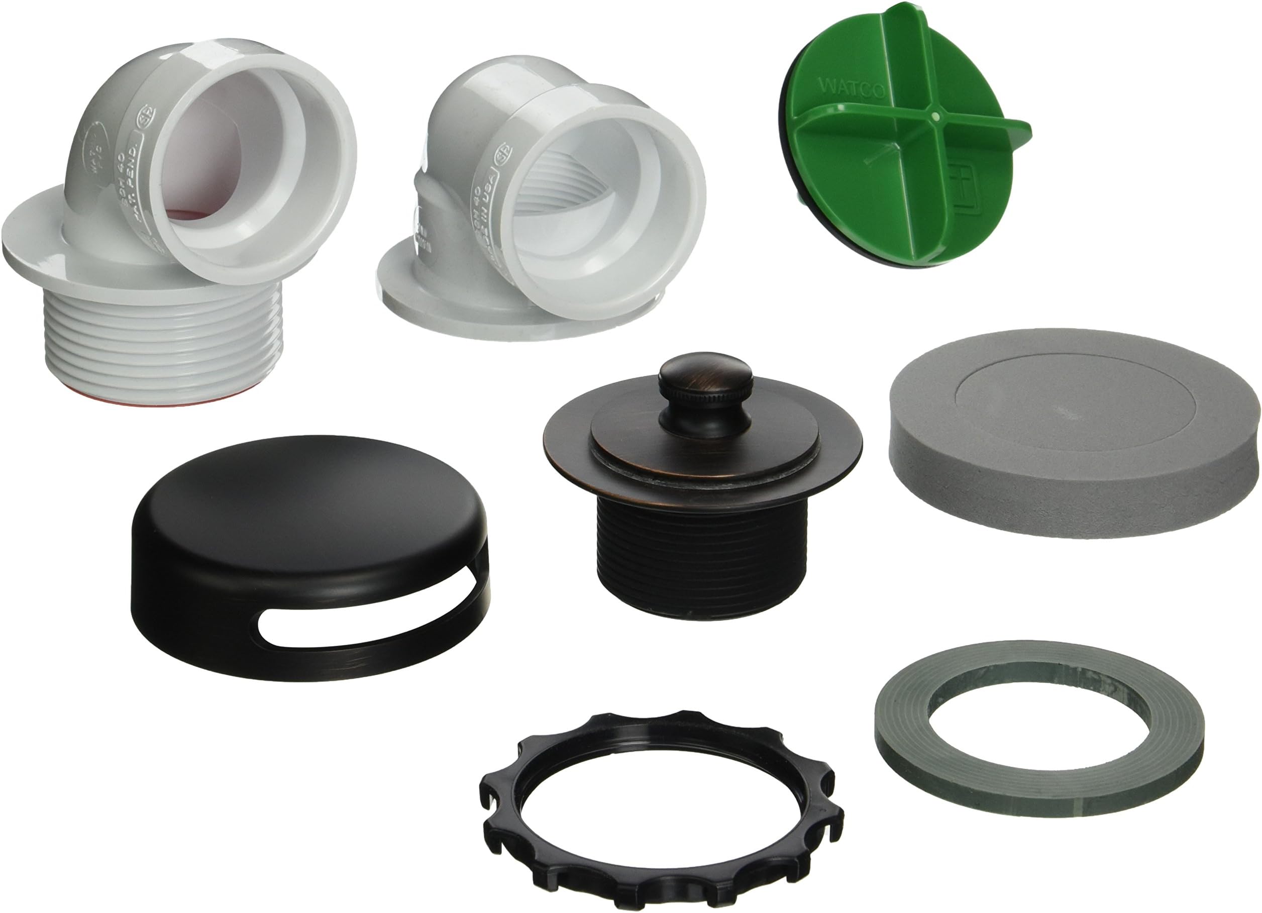 Watco 18009BZ OilRubbed Bronze Overflow Plate Kit Plumbing