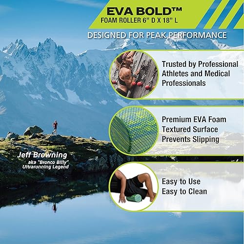 Miniatura 2 de Pro-Tec Athletics Rodillos de espuma, rodillo de masaje para la recuperación profunda de tejidos y músculos y terapia física, varios tamaños