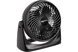 Amazon Basics 11-Inch Indoor Fan for Bedroom Air Circulation
