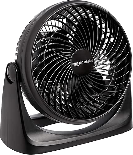 Amazon Basics Air Circulator Desk Fan for Bedroom, Home and