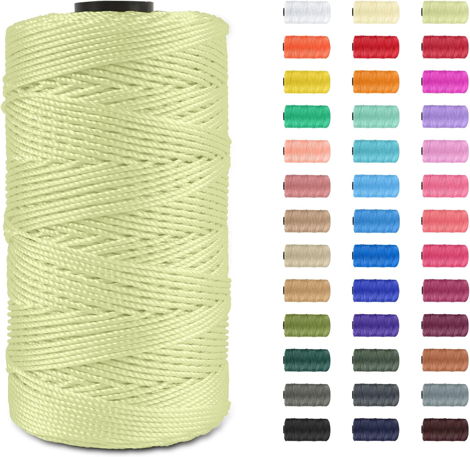 3MM x 100M Corde Macramé 3Mm X 100M Ficelle Macramé Naturel Cordon