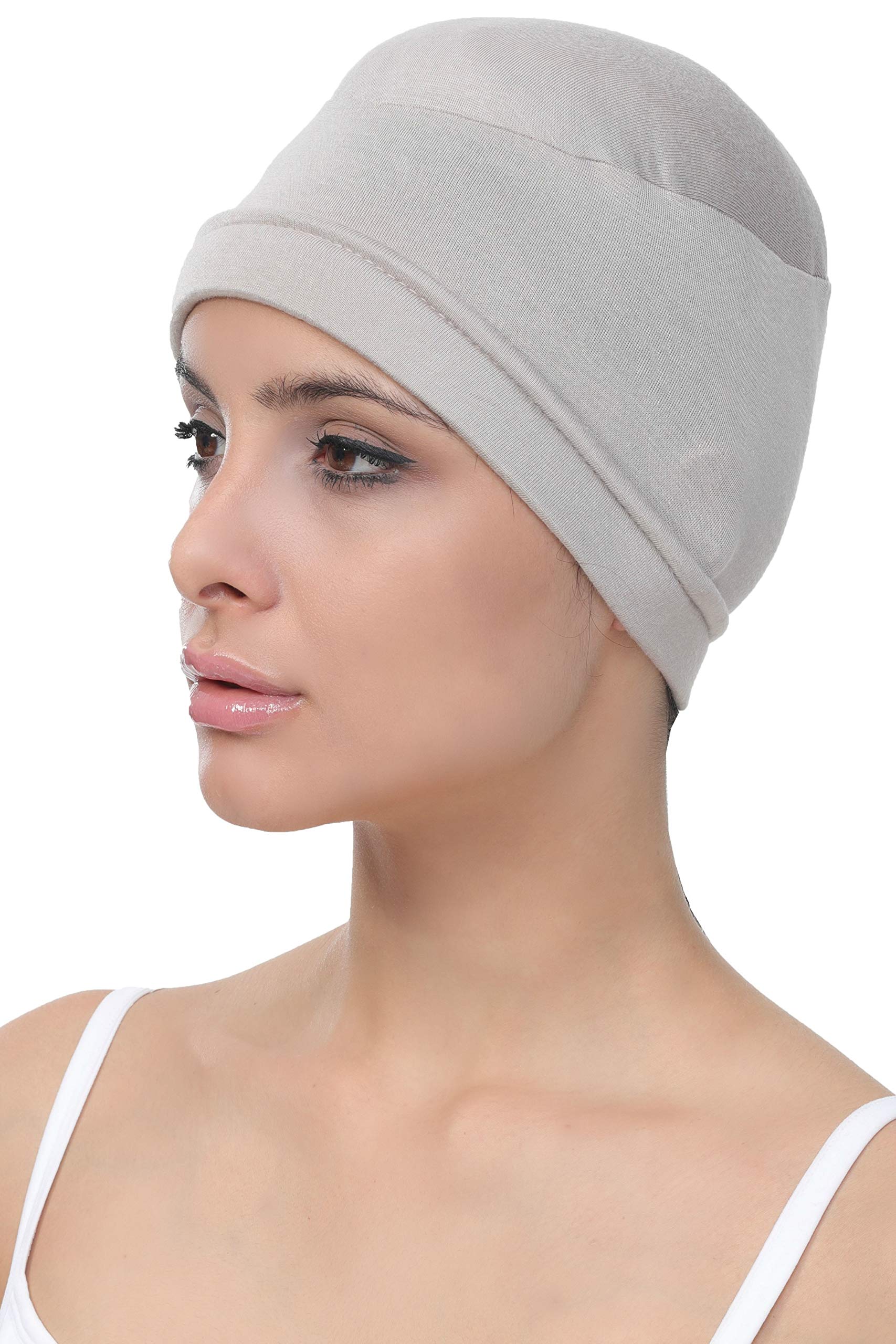 Deresina Headwear Women's Bamboo Taupe Deresina Scarf Pad, Volume For Under Scarf Or Hat (Bamboo Taupe)