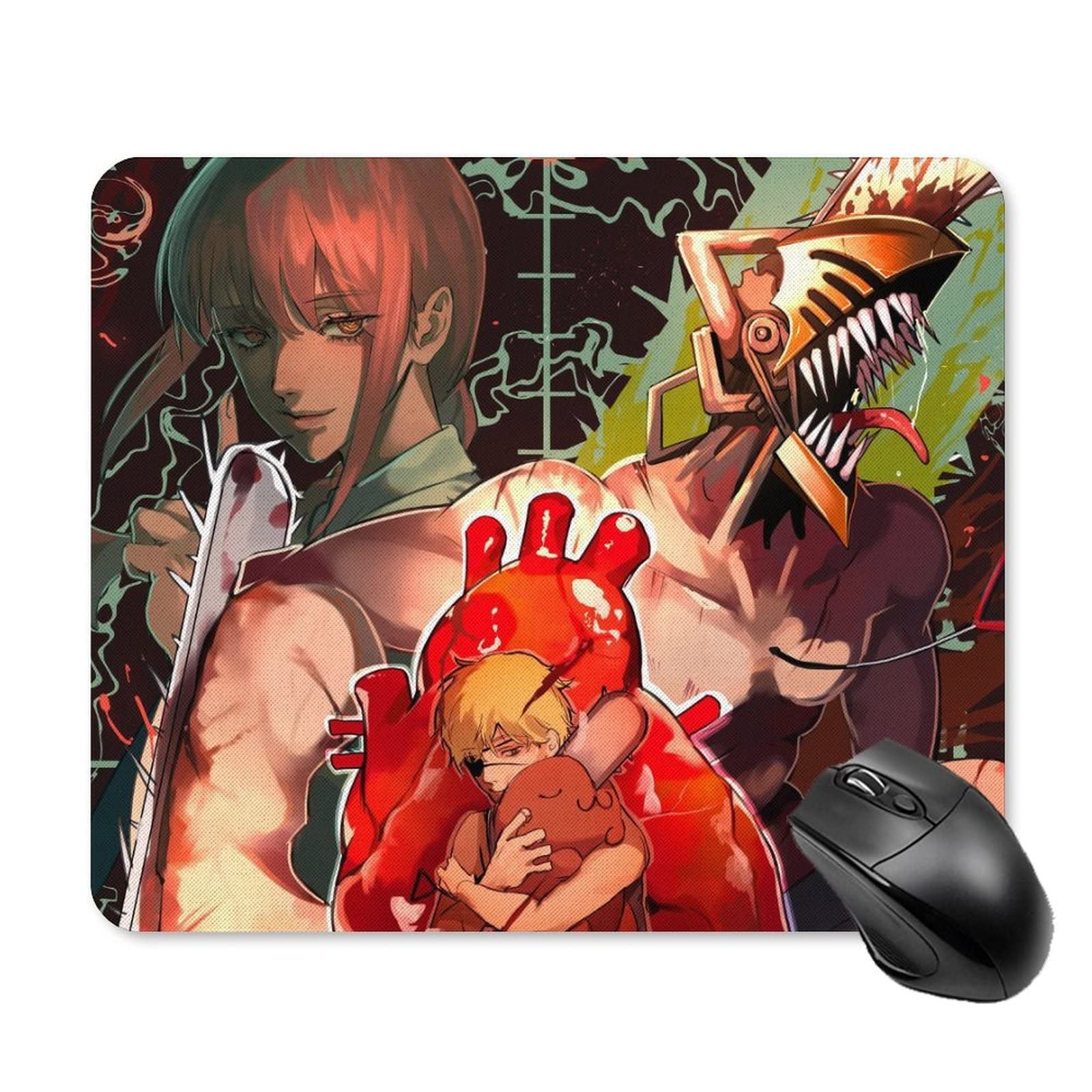 Amazon.co.jp: チェンソーマンマウスパッドマウスパッド ゲーミング
