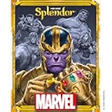 Marvel Splendor Board Game - Unite Heroes and Gems in an Epic Strategy Adventure, Family Game for Kids and Adults, Ages 10+, 2-4 Players, 30 Minute Playtime