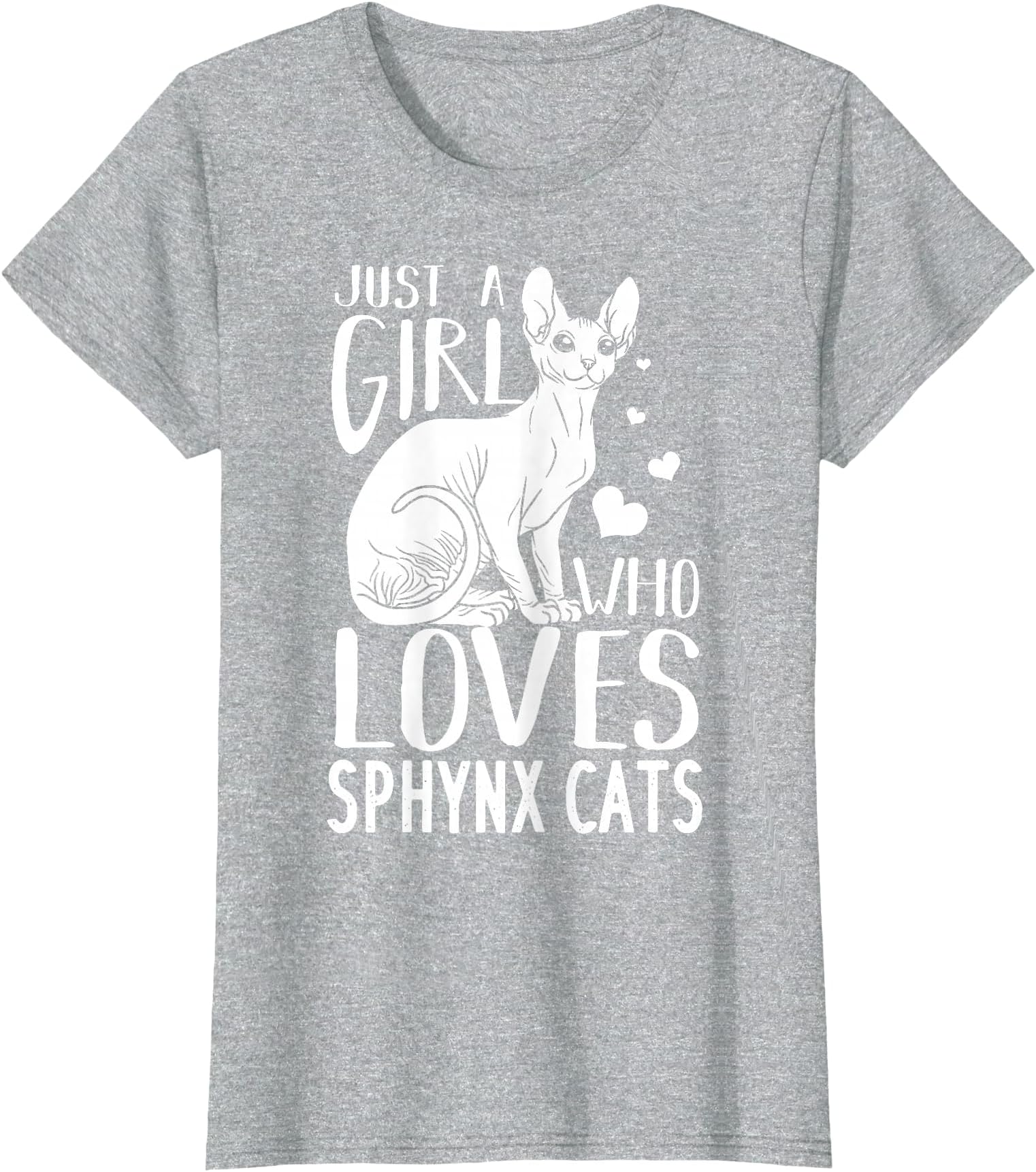 Sphynx Cat Gift Kitten Owner Lover Women Girls Kids T-Shirt