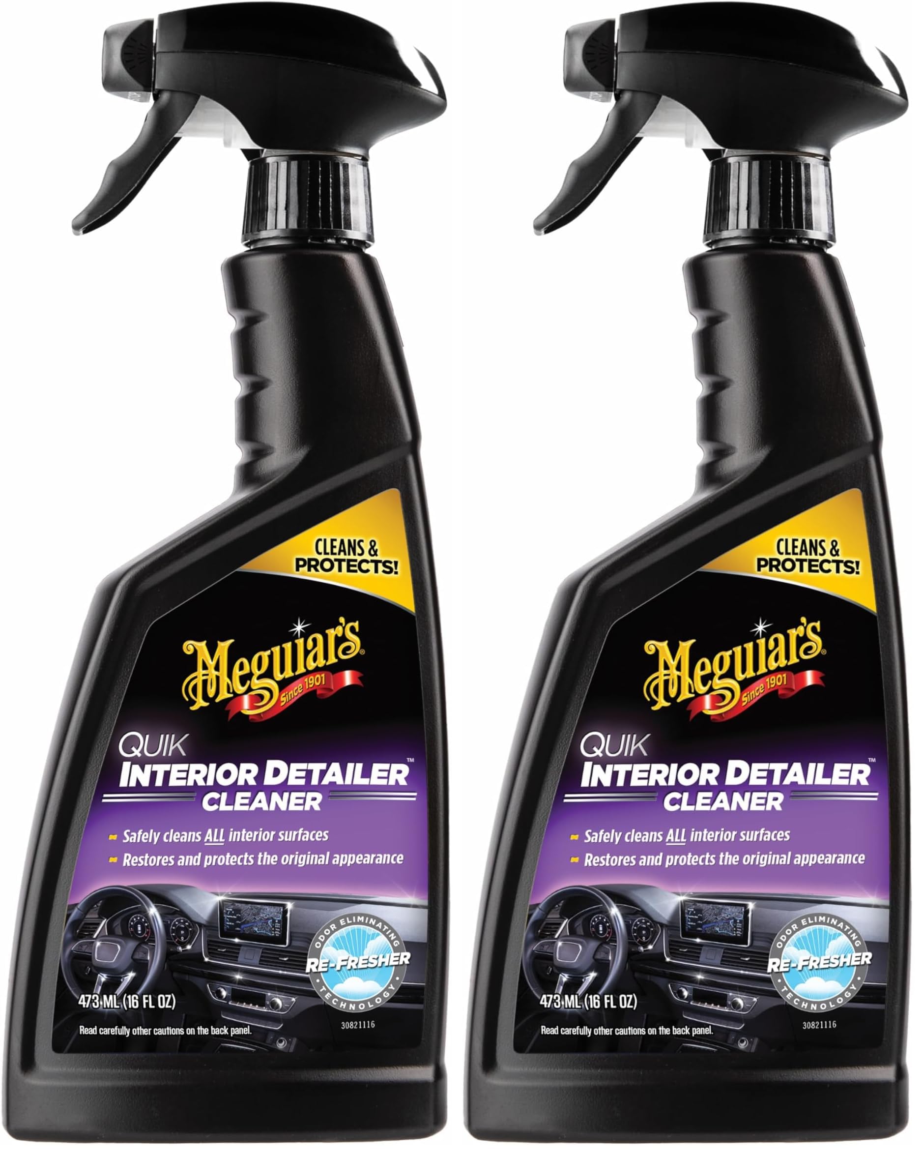 Meguiar's Quik Interior Detailer Spray 473ml (Packung mit 2)