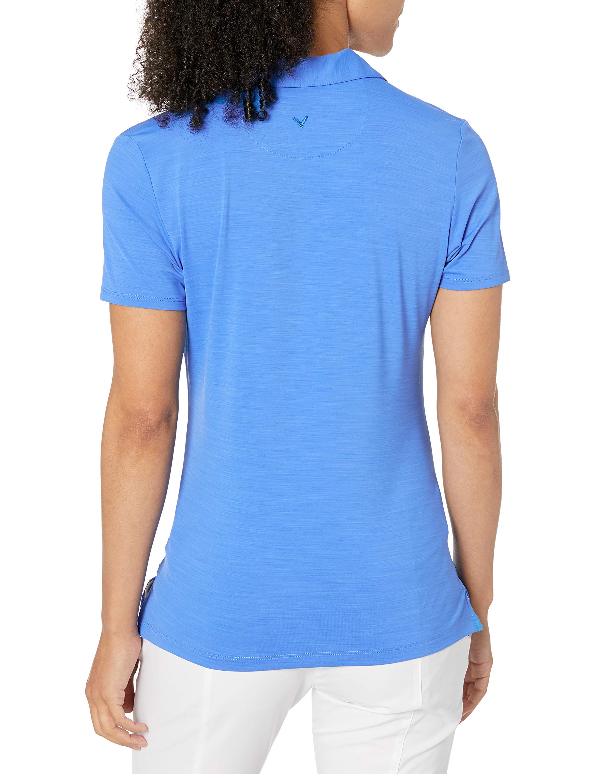 Callaway Short Sleeve Tonal Stripe Polo Shirt Chemise de Golf Femme (Lot de 1)