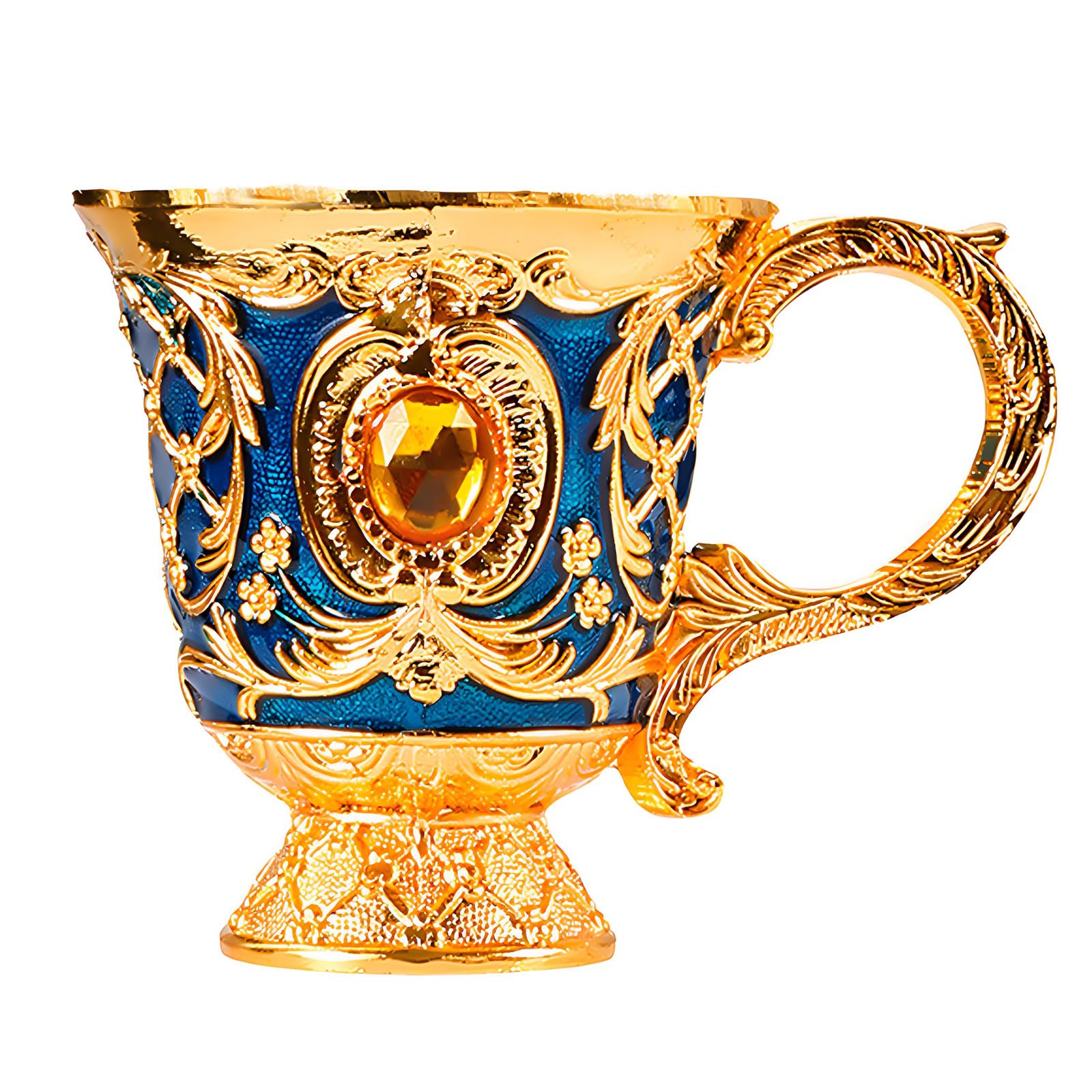 NMFLAB Chalices Goblet Metal Shot Glasses Engraving Wine Cup with Handle Medieval Drinkware for Party Wedding Decors Gift Wine Vessel