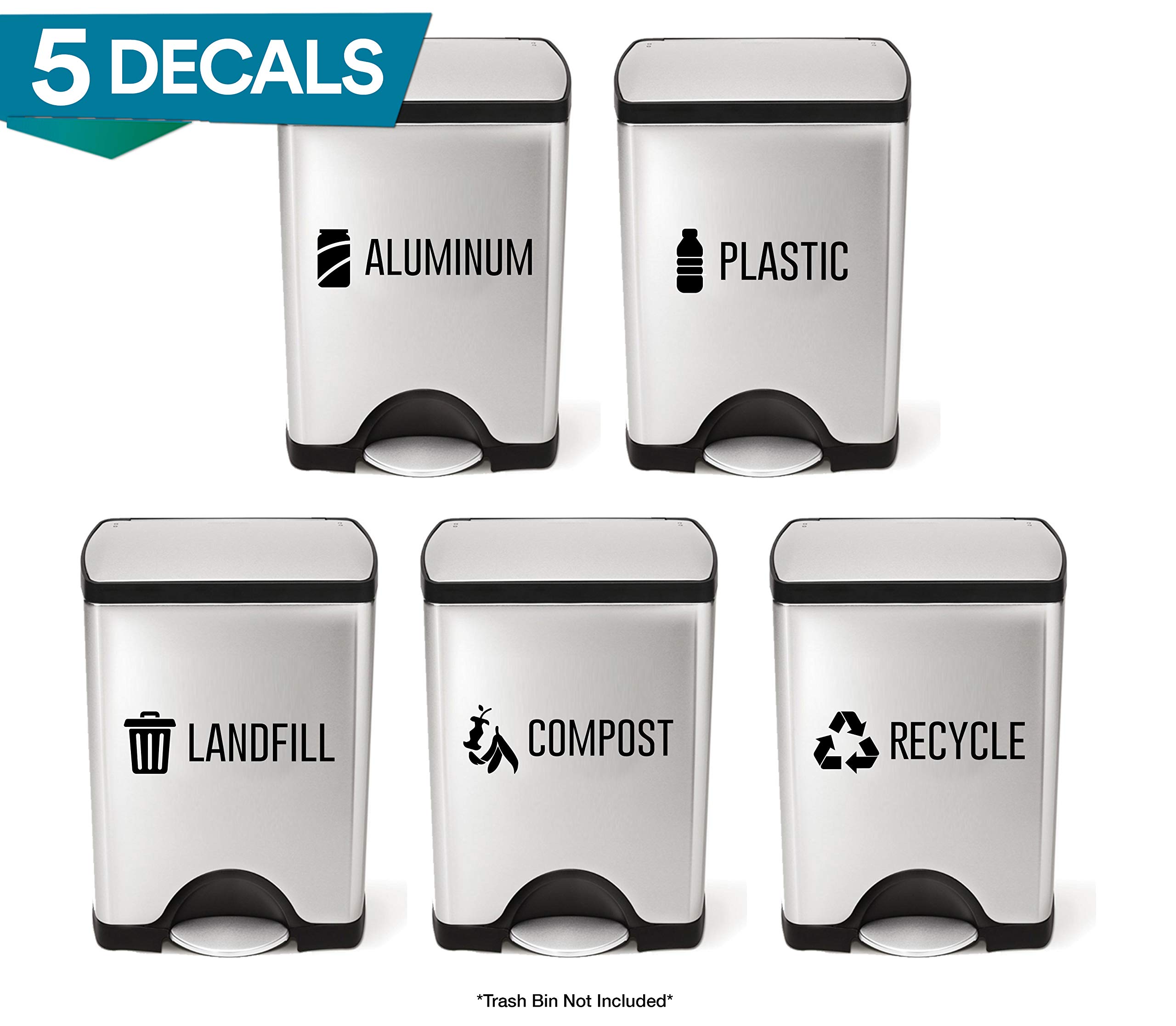 Buy Landfill Recycle Compost Aluminum Plastic Decals Premium UV