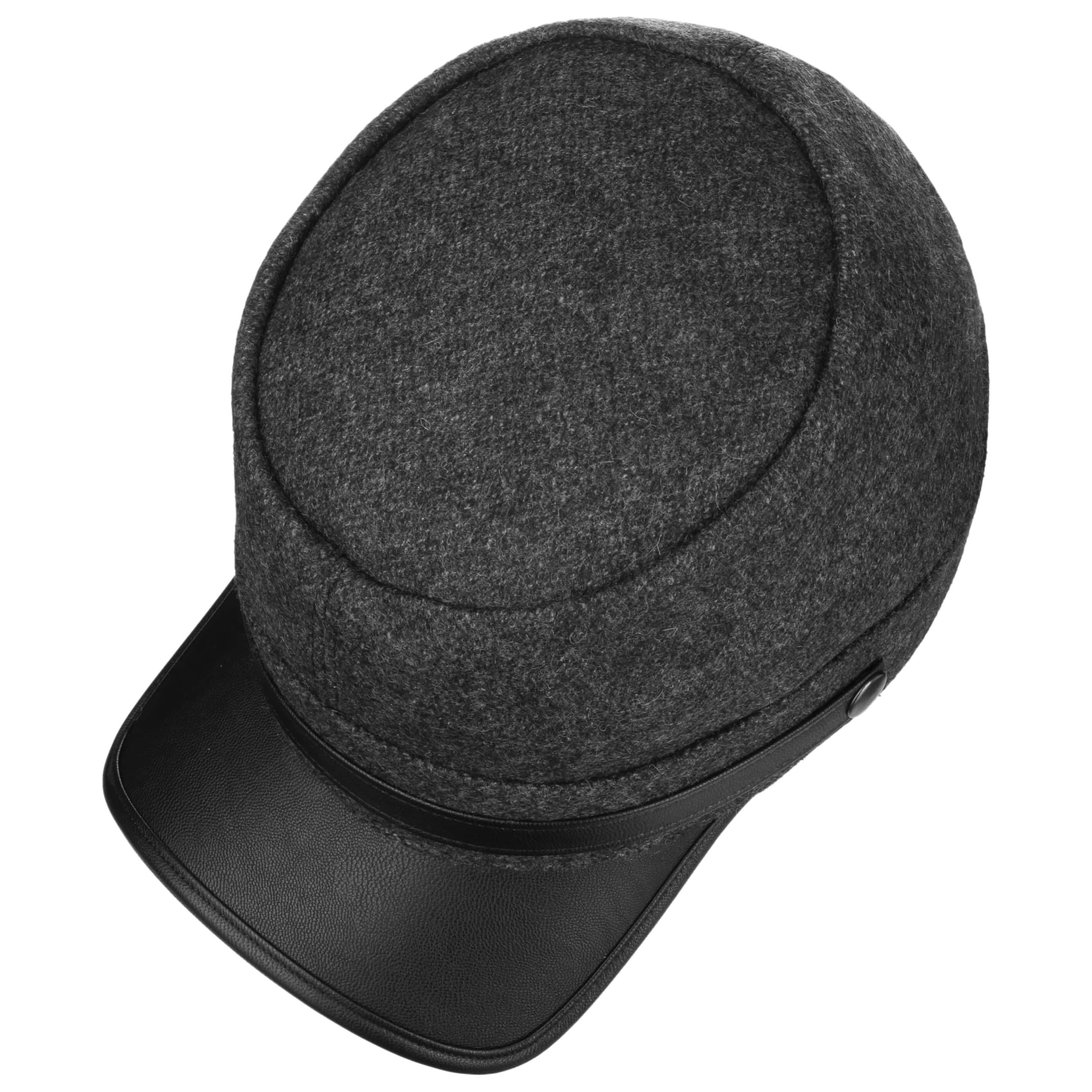 Lipodo Kepi Schildmütze Elegantes Armycap Wollmix Damen Herren Made in Italy Herbst Winter