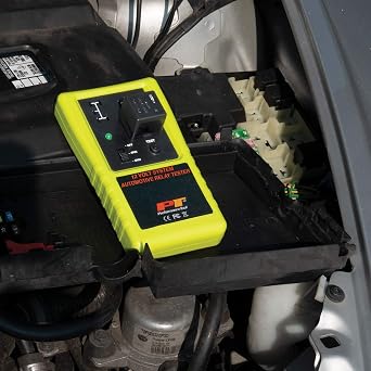 Performance Tool 3009 Compact Cordless Automotive Relay Tester for 12 Volt 4 and 5 pin relays and More