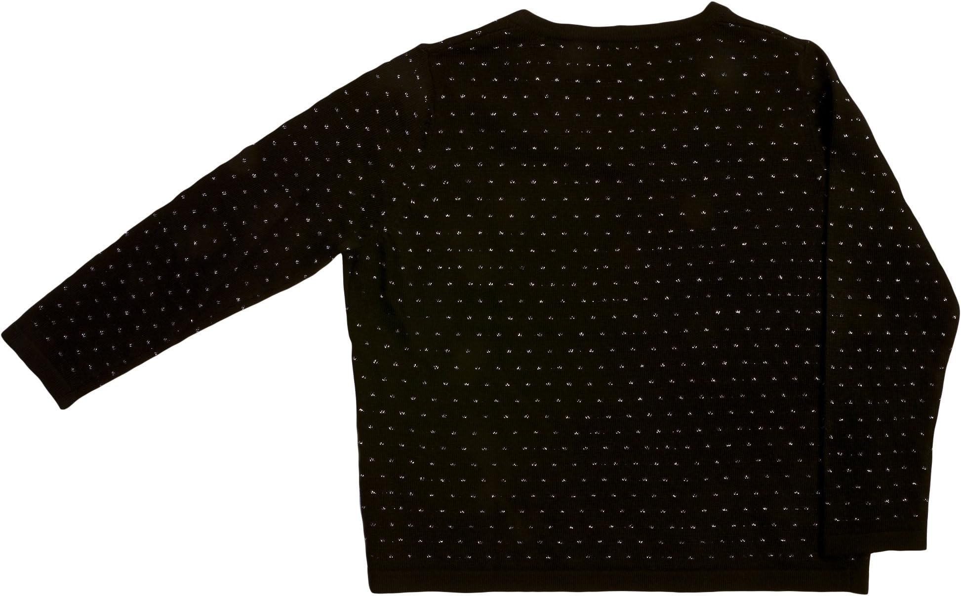 VITIVIC Baby Girls' Spots Plata Negro Jersey