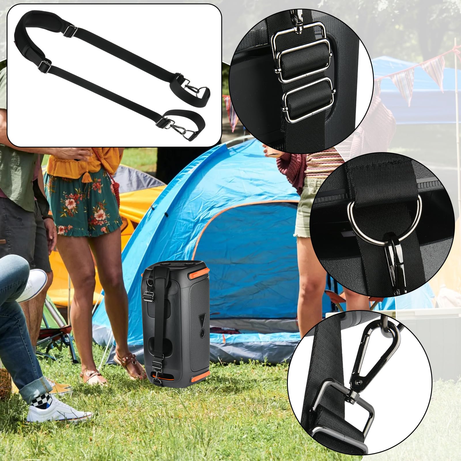 Custodia per JBL PARTYBOX 110 altoparlante Bluetooth scatola per il trasporto mimetica custodia per altoparlante da viaggio portatile per JBL PARTYBOX 310  44