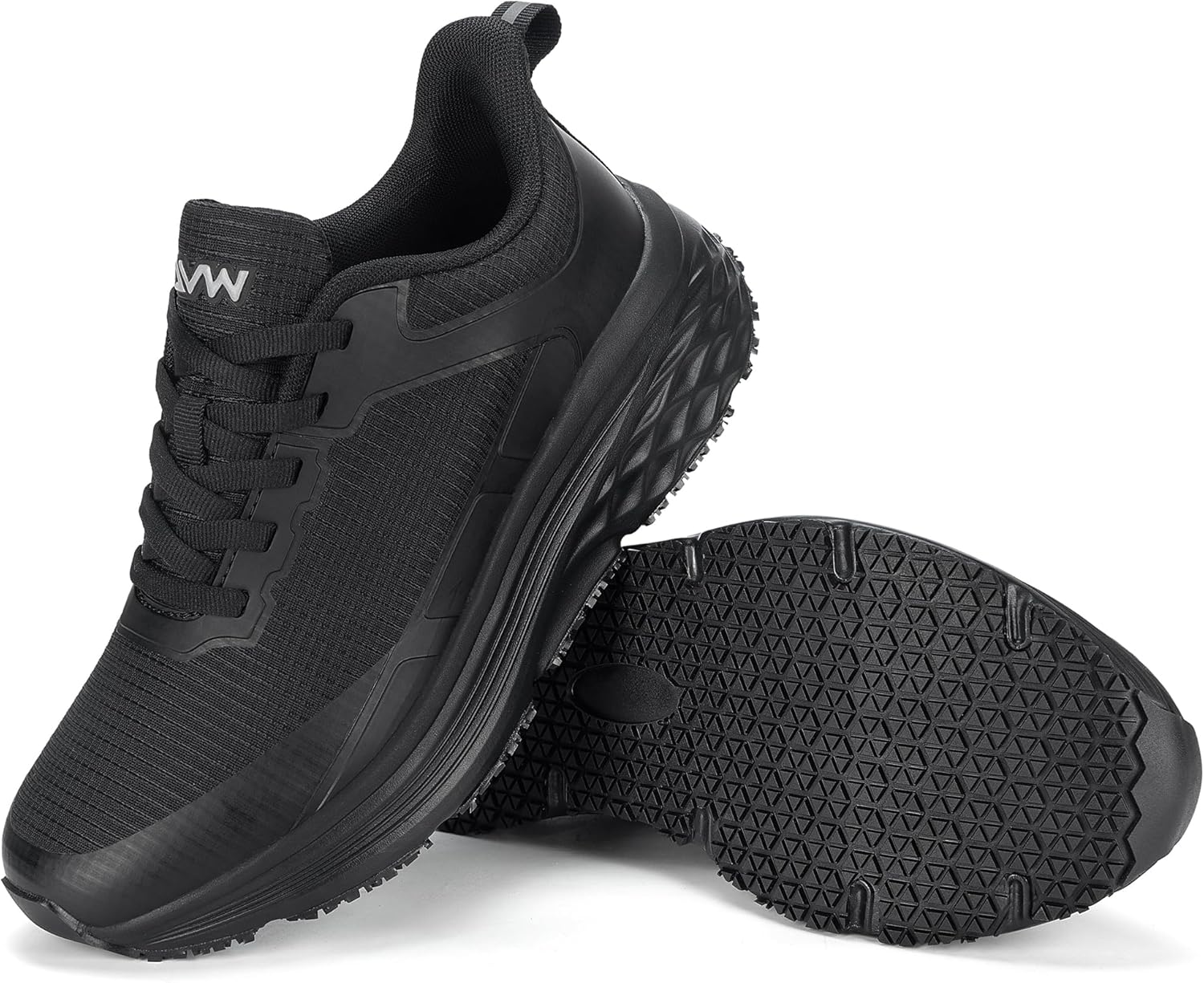 AVW Womens Non Slip Work Shoes Water Resistant Walking Food Service Chef Kitchen Shoes - Image 6