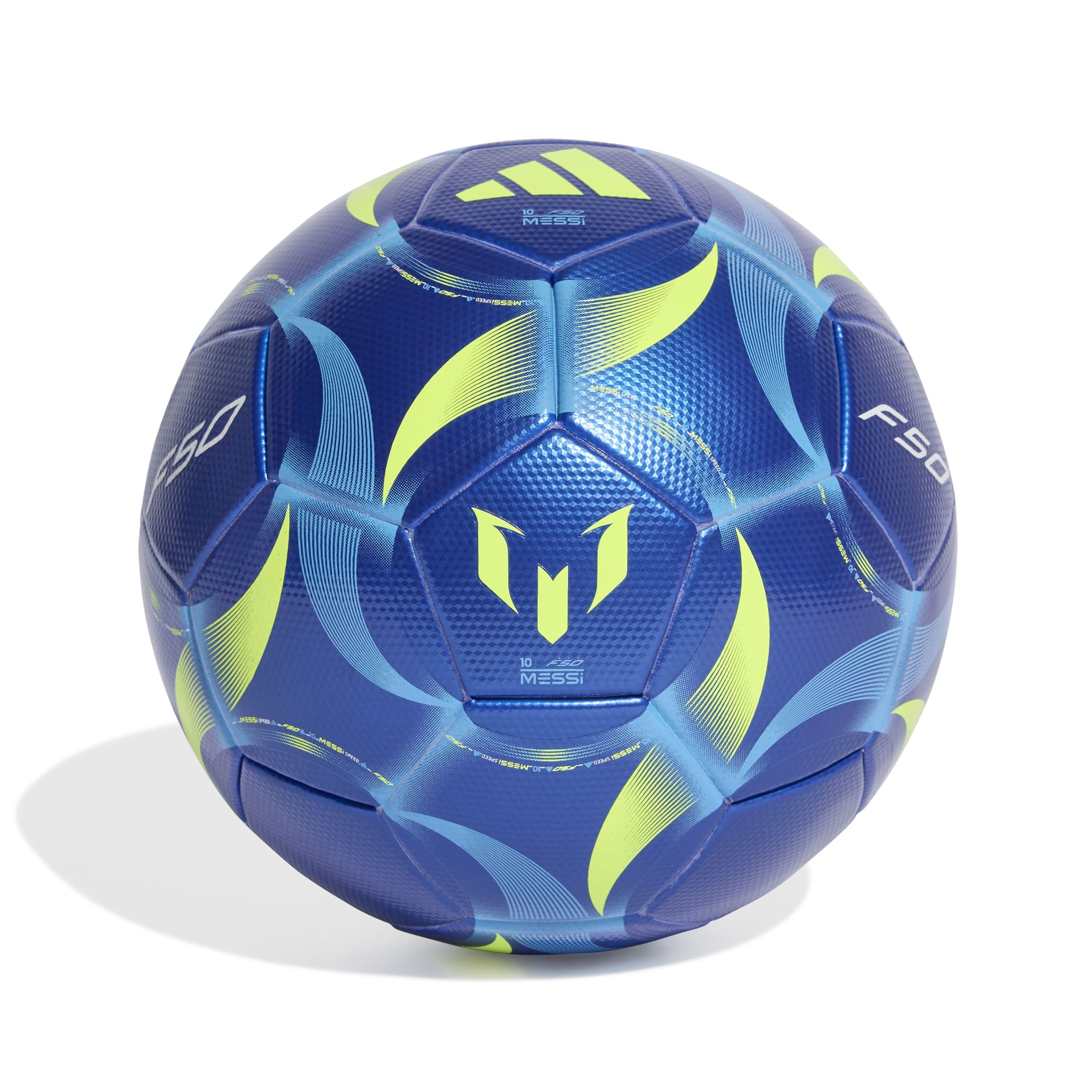 adidas Unisex-Adult Messi League Soccer Ball, Iron Metallic/Lucid Red/Black, 4-picture-30