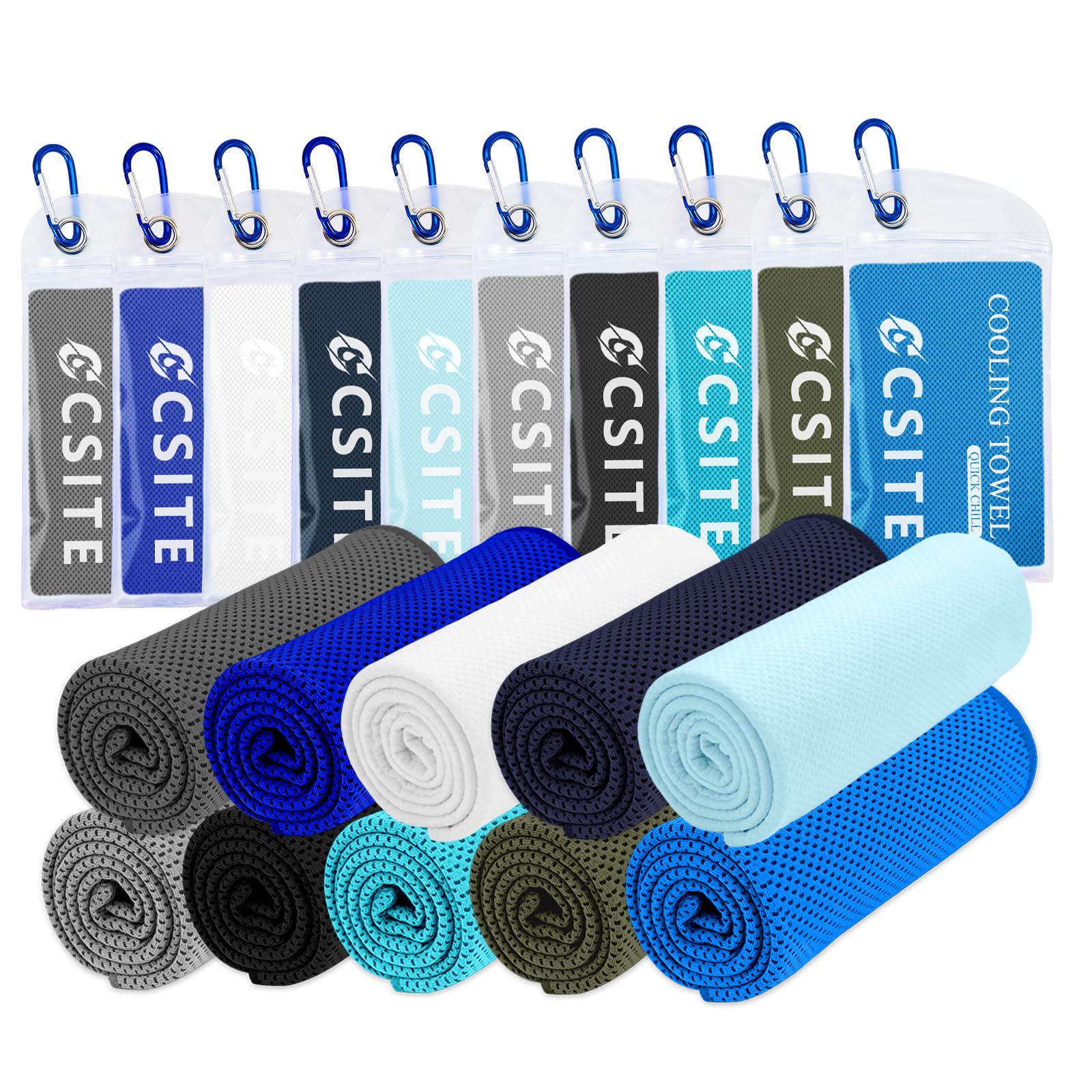 CSITE 10 Pack Cooling Towels