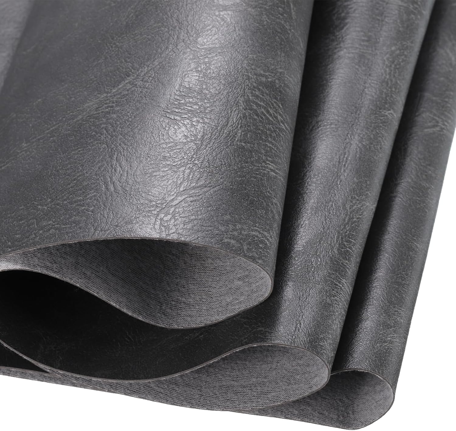 DMiotech 1 Pack 54 Inch x 108 Inch Faux Leather Sheet Furniture Cover Wooden Skin Beige PU Leather Roll for Handmade DIY Craft Projects