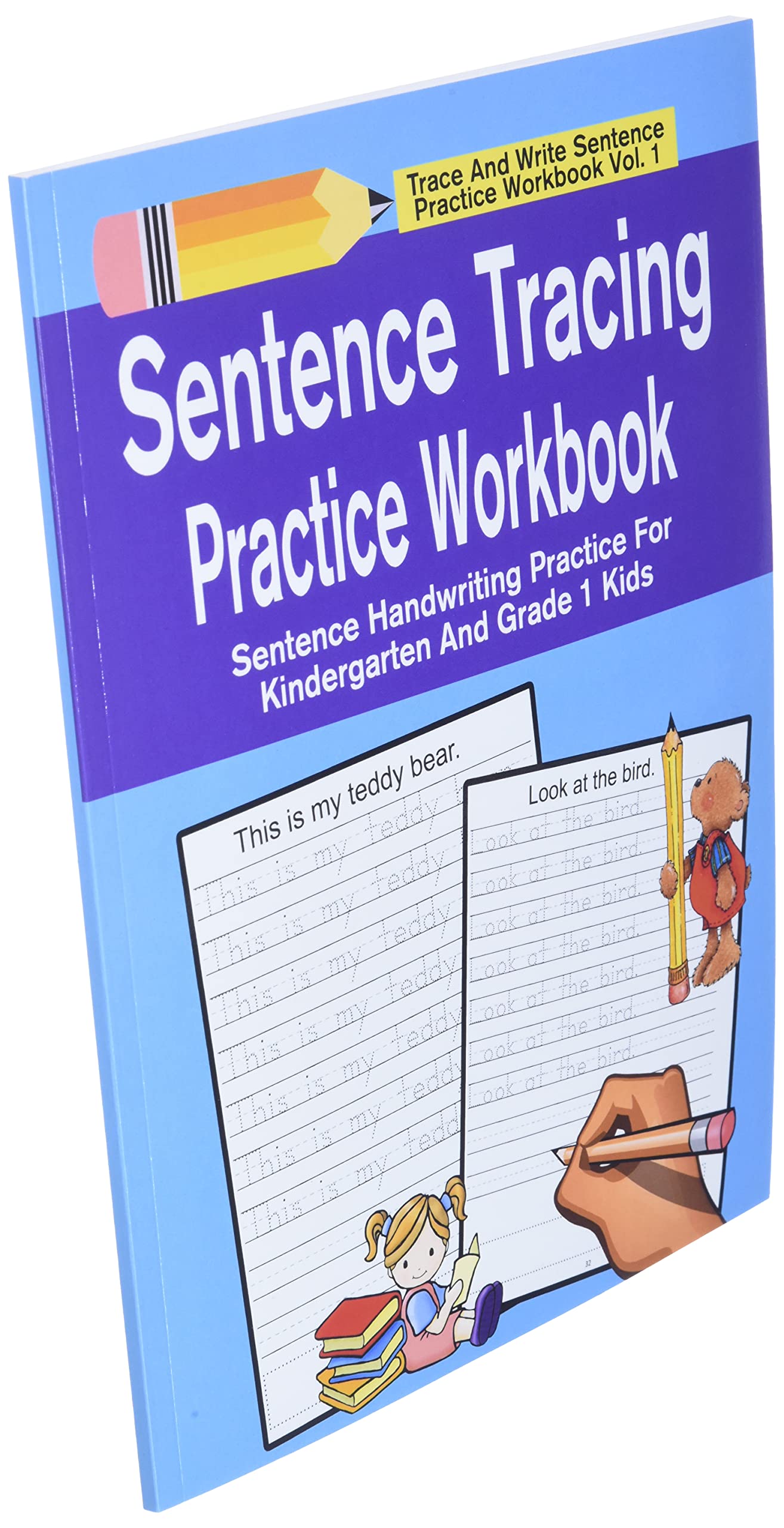Sentence Tracing Practice Workbook Sentence Handwriting Practice For