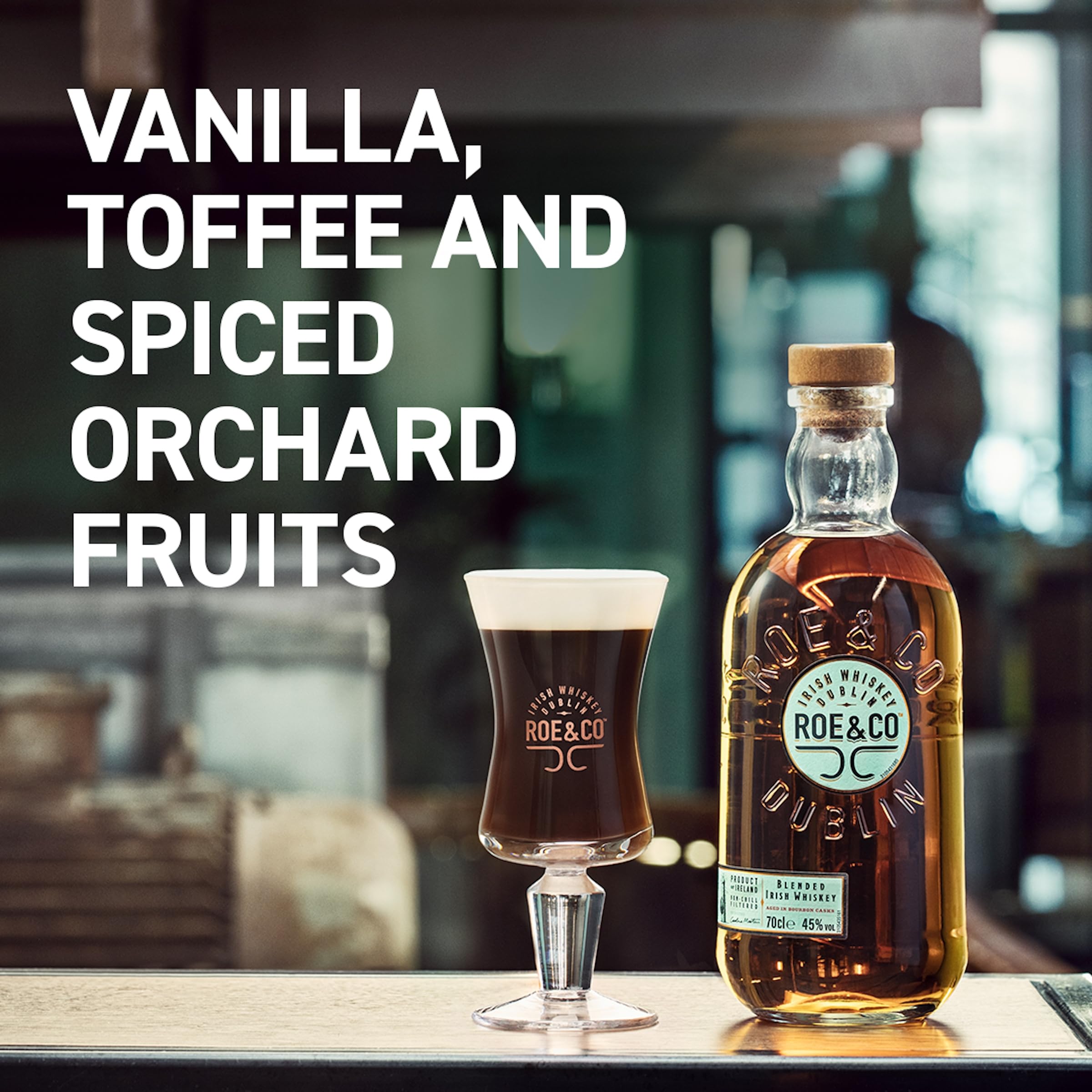 Roe & Co, Whisky iIrlandés de mezcla, 700 ml