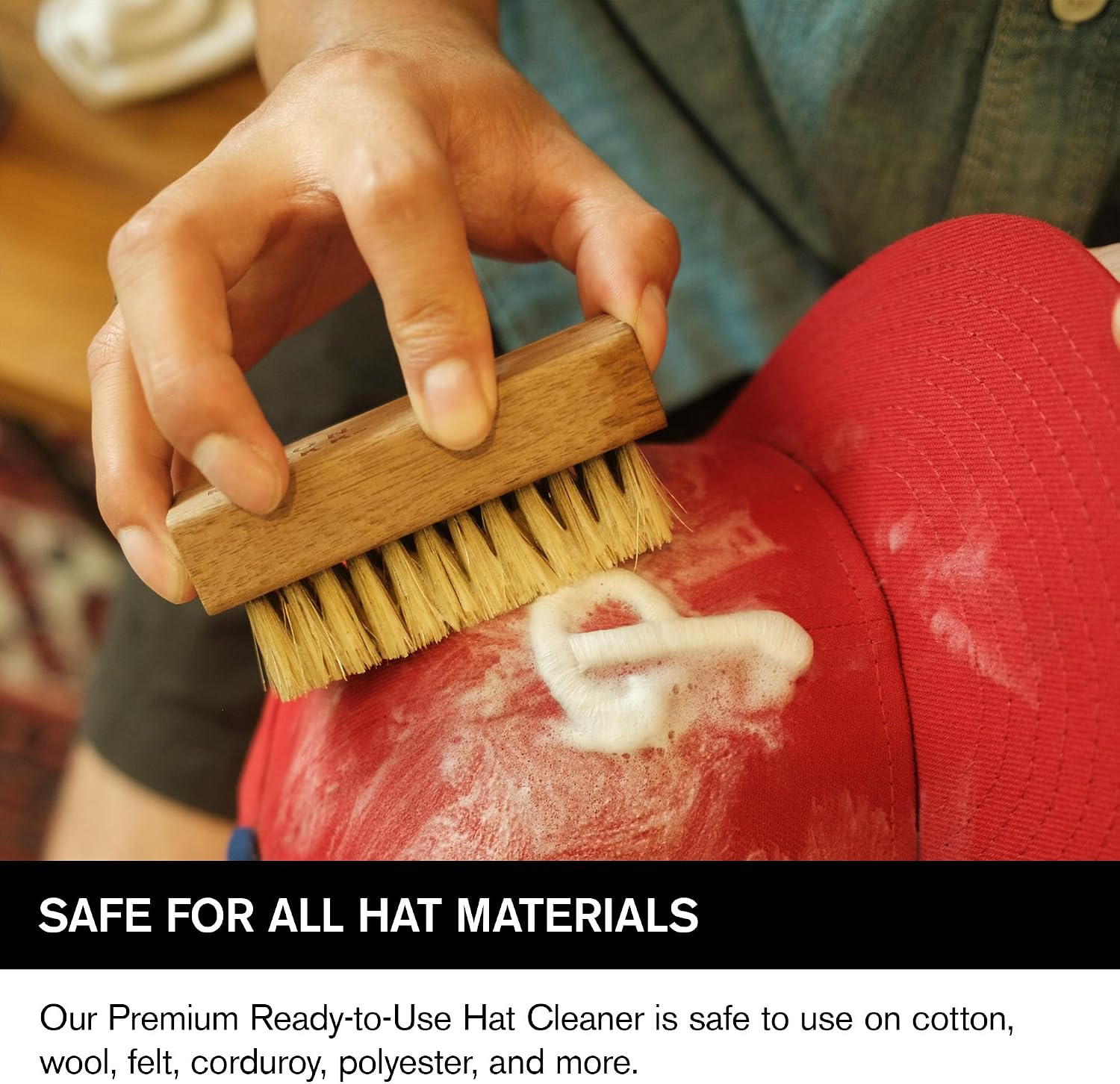 Jason Markk Ready-To-Use Foam Hat Cleaner, Ideal for Hat, Cap and Headwear Cleaning, Safe for Cotton, Wool, Felt, Corduroy, Polyester, 7oz