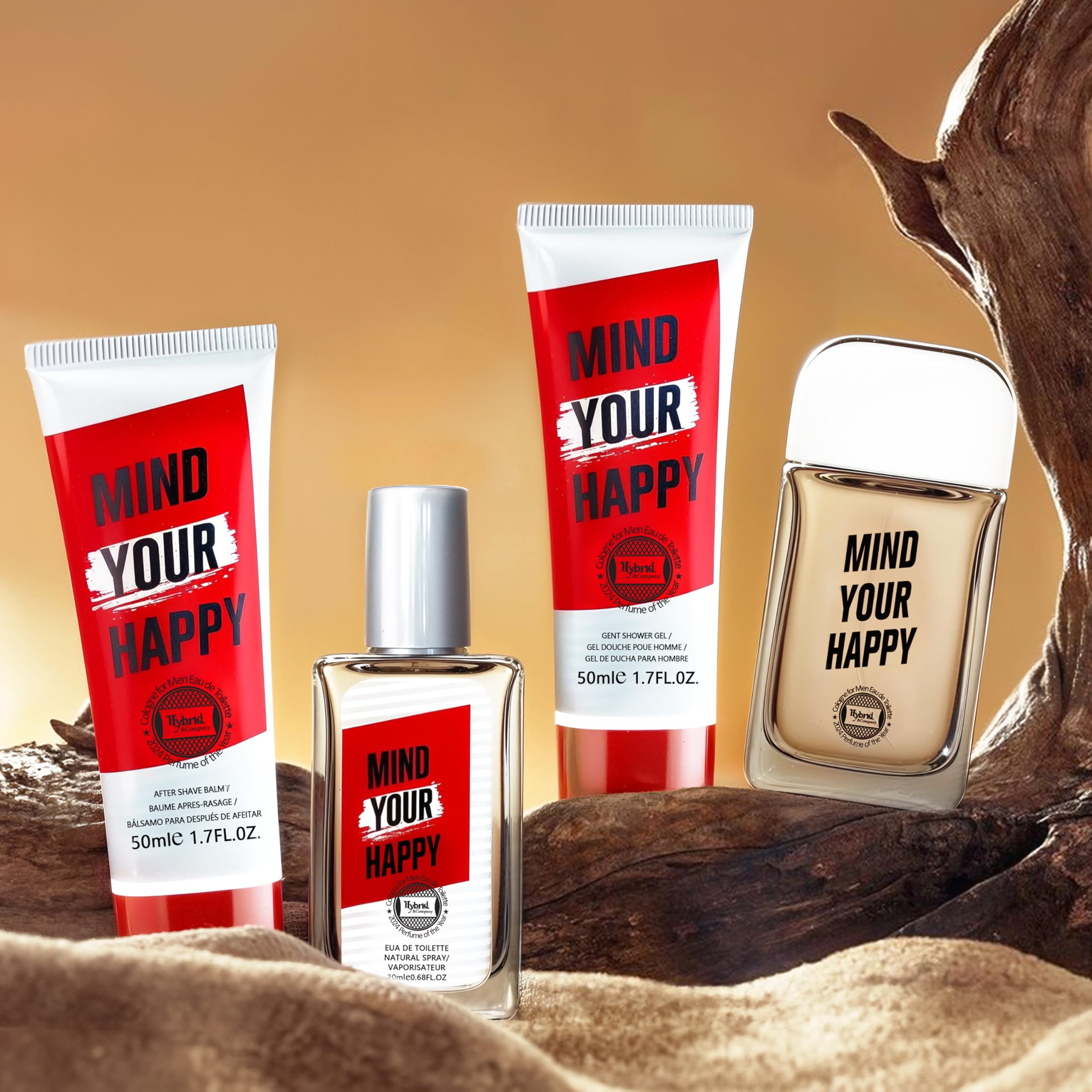 Amazon.com : Hybrid & Company Mind Your Happy 4-Piece Gift Set for