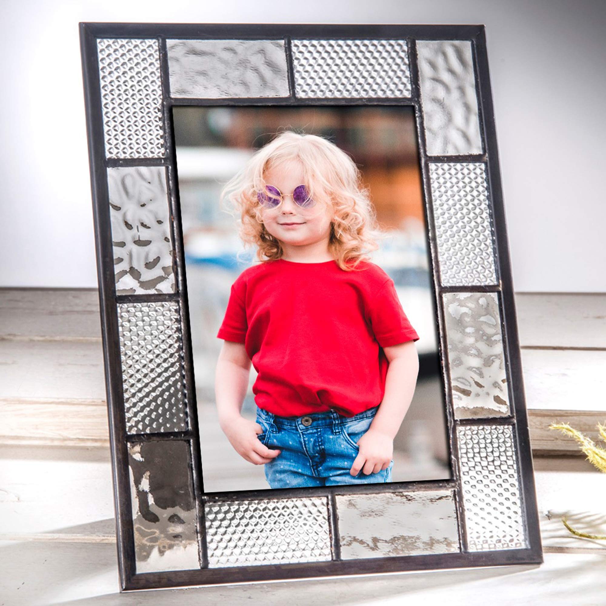 Pic 429-46HV – Marco de fotos (cristal, 2.0 x 2.8 in), color gris