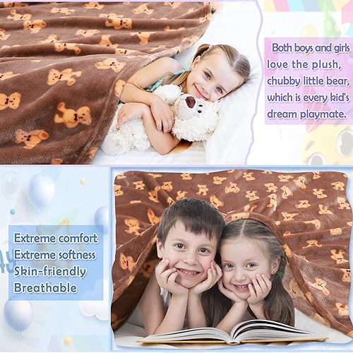 Miniatura 9 de NGTTXTX Manta para niños, manta de dinosaurio para niños, mantas para niños, manta de forro polar suave, acogedora manta de dinosaurio manta de