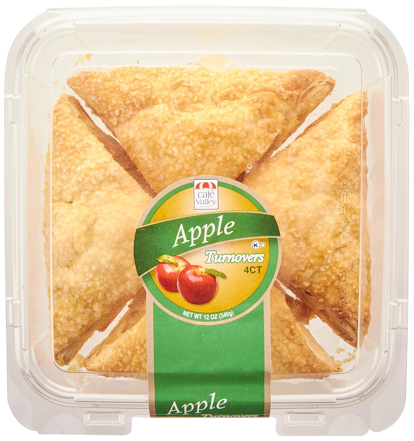 Cafe Valley, Turnovers, Apple, 12 Oz Grocery & Gourmet Food