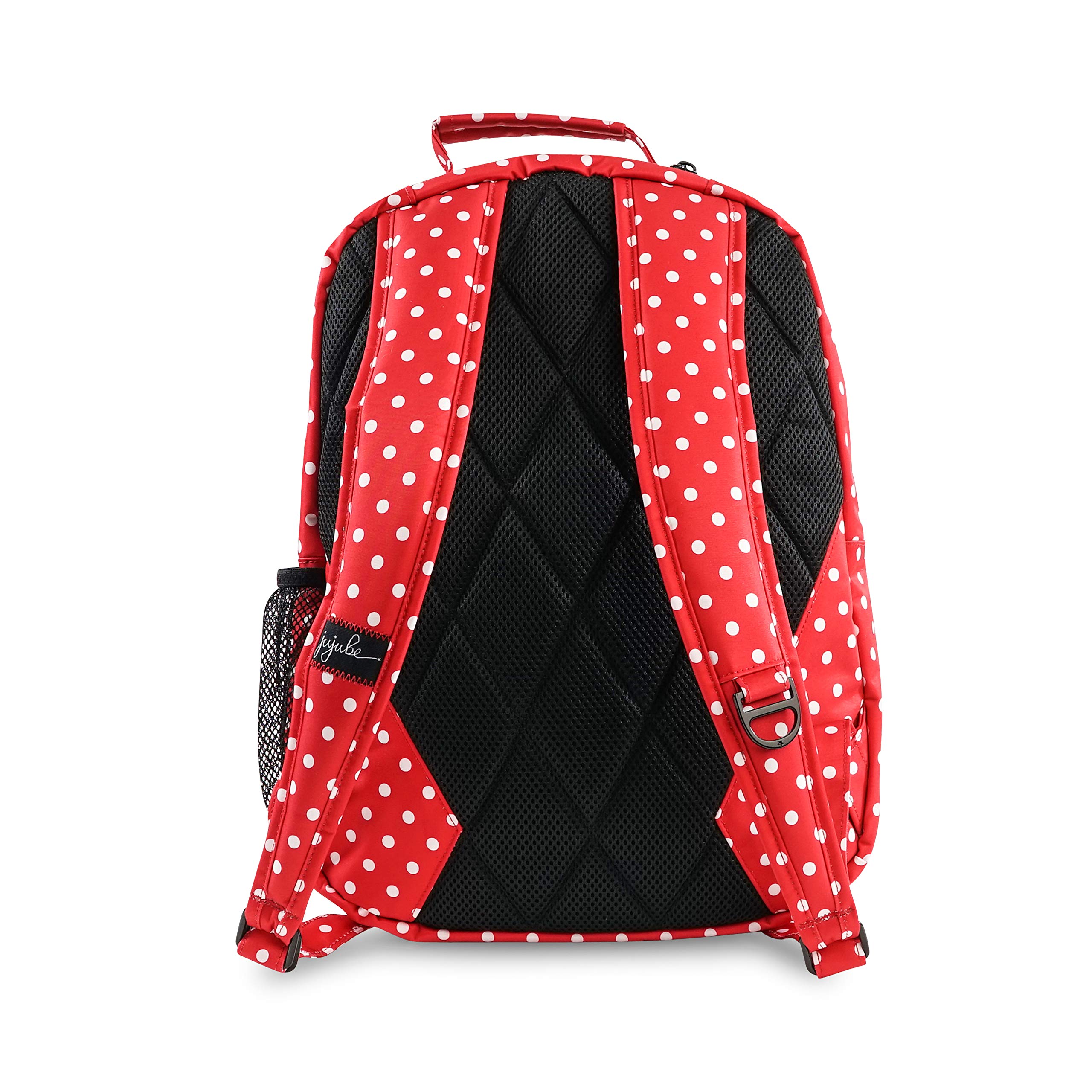 Jujube Be Packed Backpack Diaper Bag Black Ruby Red White