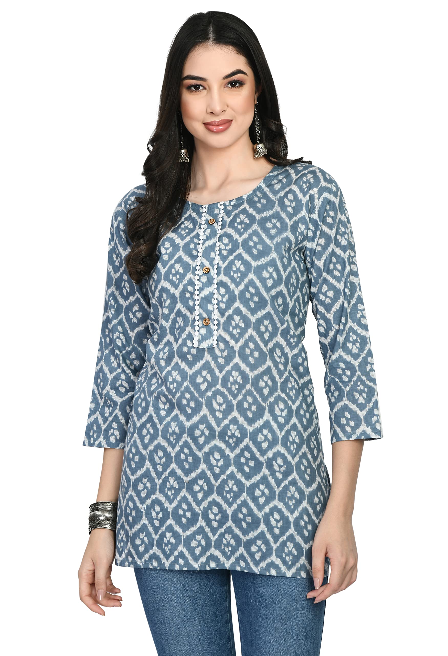 AnjuShree Choice Women Cotton Short Kurti