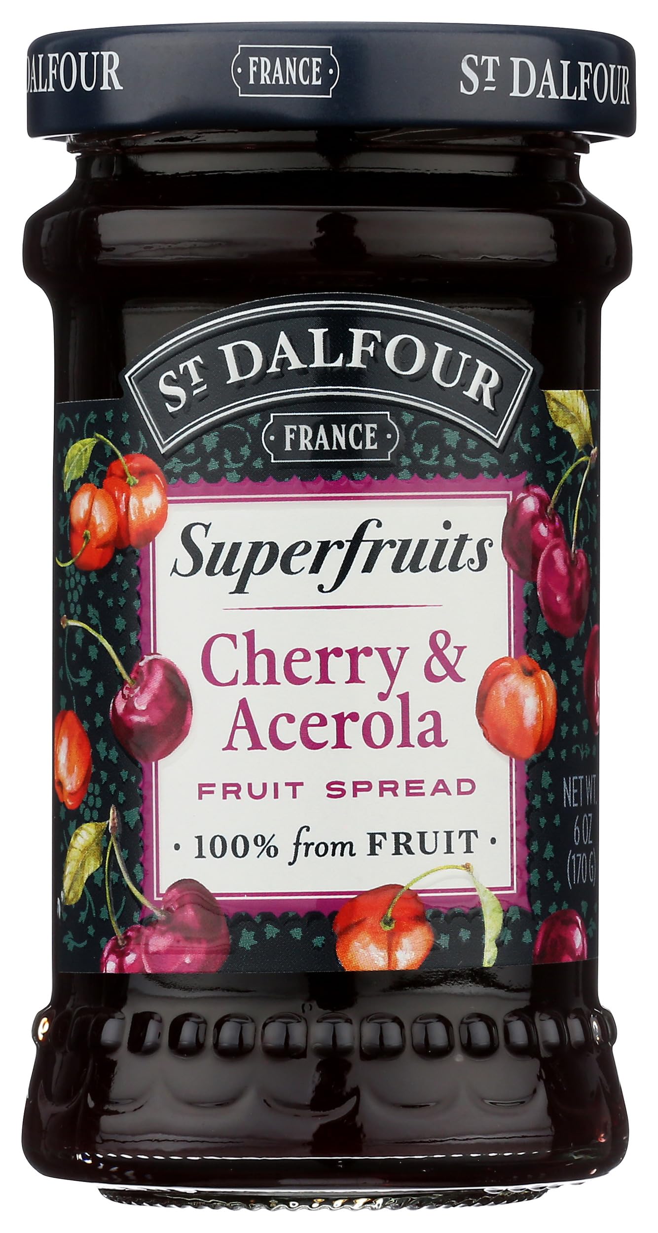 Amazon.com: St. Dalfour Superfruits Cherry & Acerola Fruit Spread