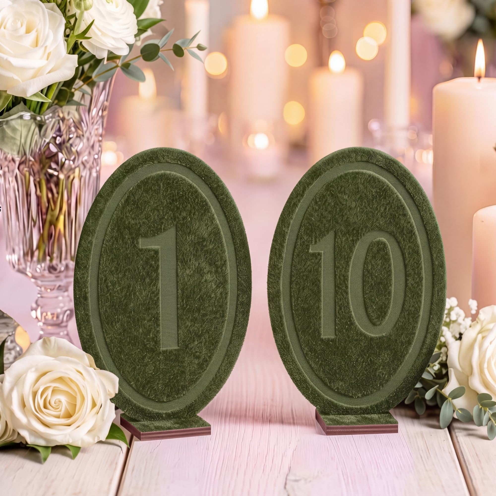 Photo 1 of Yookeer 20 Pcs Wedding Table Numbers