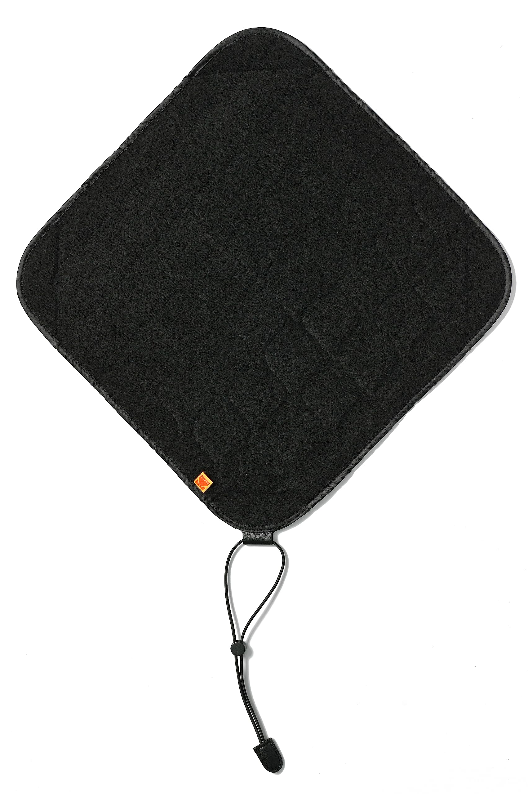 KODAK Camera Wrap Envoltura para Cámaras Tamaño L 38,5 x 38,5 cm - Paño Protector Resistente al Agua, antiarañazos y sin Polvo como protección para cámara SLR, teleobjetivo (Negro) [UN artículo]