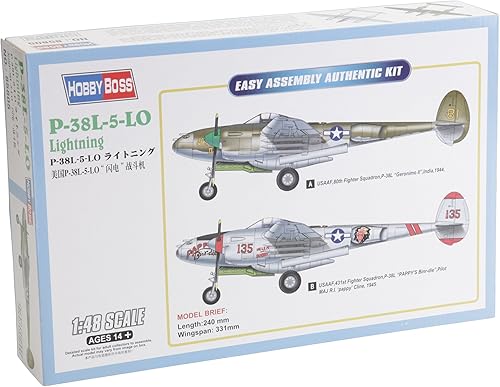 Hobby Boss p-38l-5-lo Lightning avión