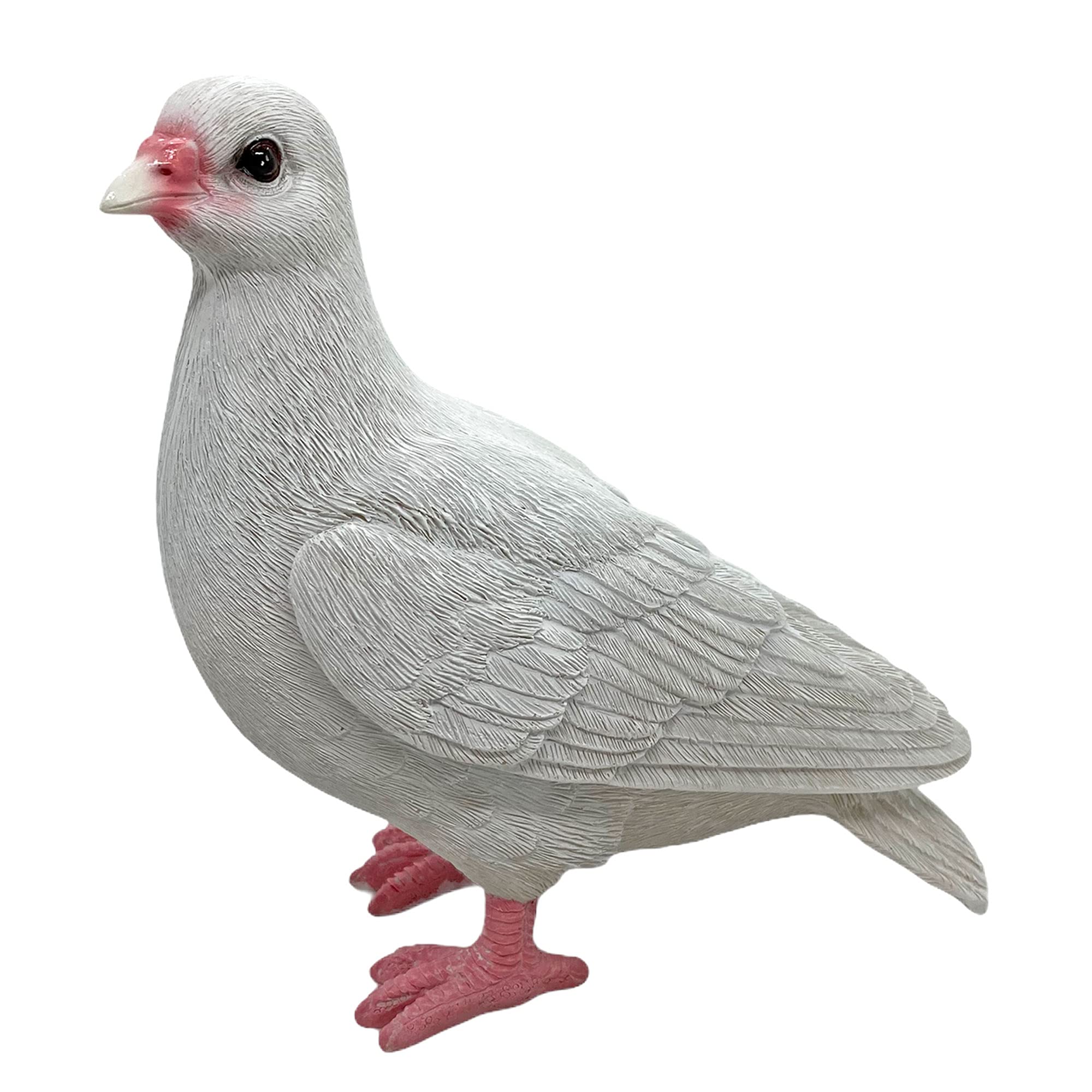White Dove Garden Bird Ornament Outdoor Animal Decoration