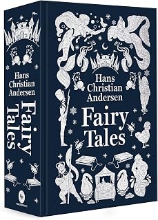 Hans Christian Andersen Fairy Tales Deluxe Hardbound Edition - Gilded Edges, Ribbon Bookmark, Timeless Classics