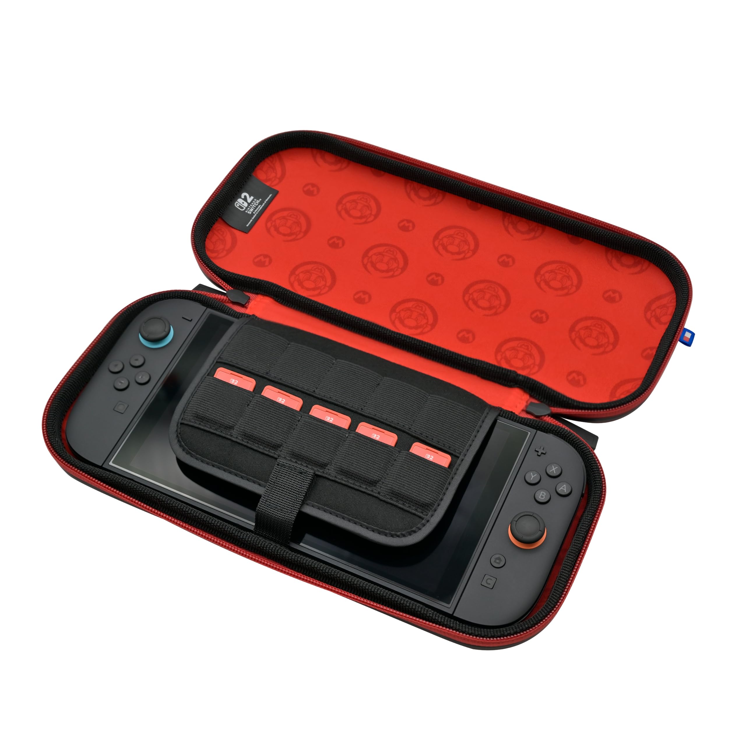 HORI Custodia Rigida in Alluminio Alumi Case (Mario) per Nintnedo Switch 2 - Licenza ufficiale Nintendo