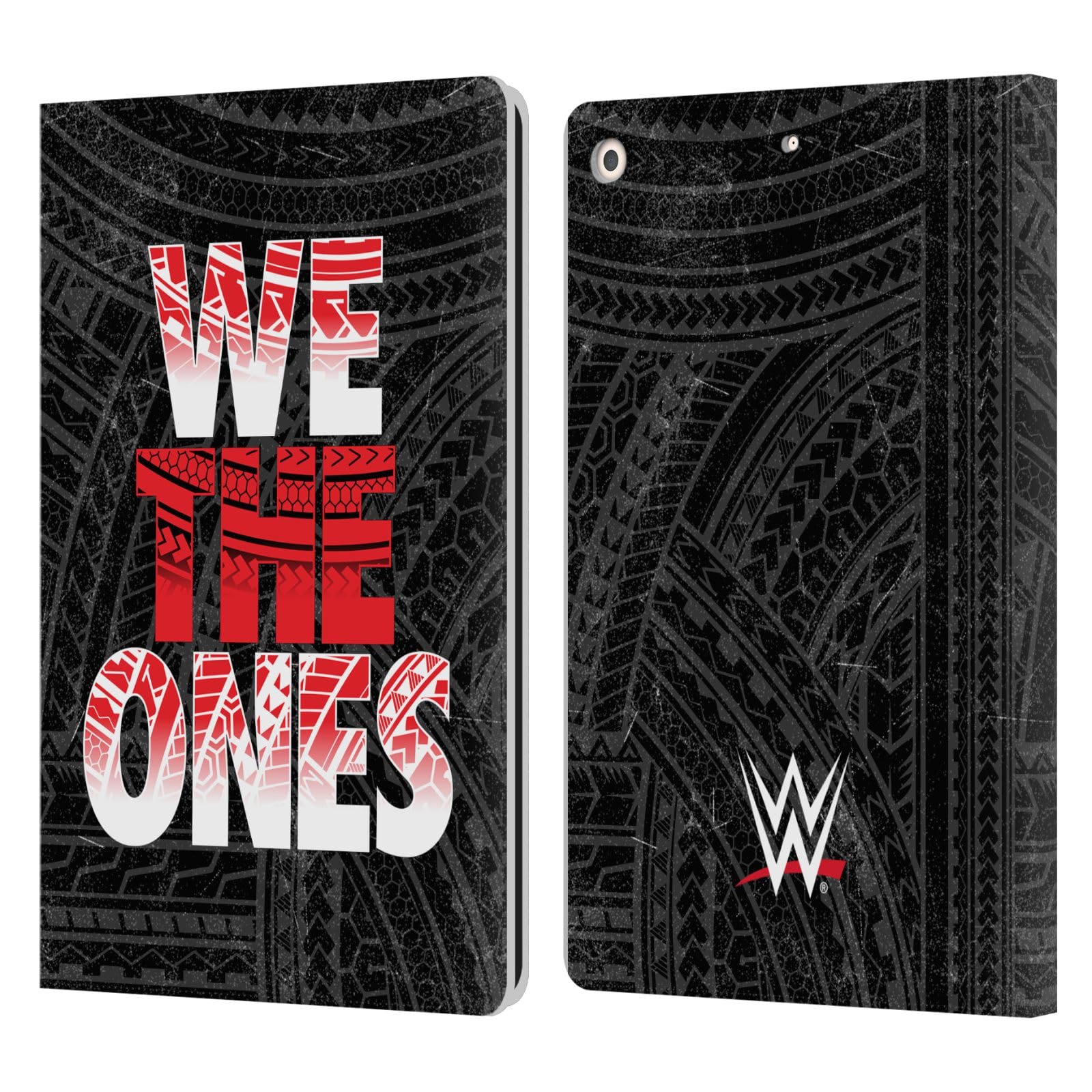 Head Case Designs Officially Licensed WWE We The Ones The Bloodline Leather Book Wallet Case Cover Compatible with Apple iPad 10.2 2019/2020/2021