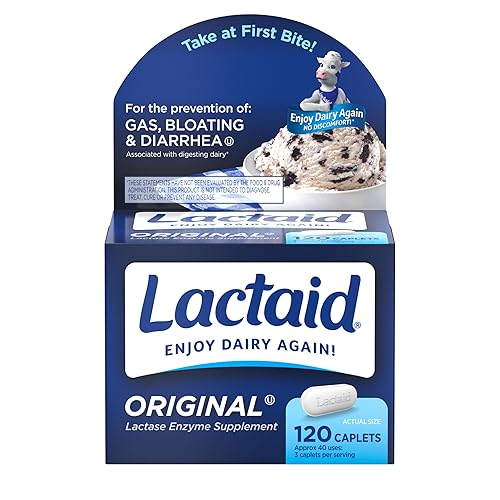Original Strength Lactose Intolerance Pills, 9000 FCC Natural Lactase Enzyme