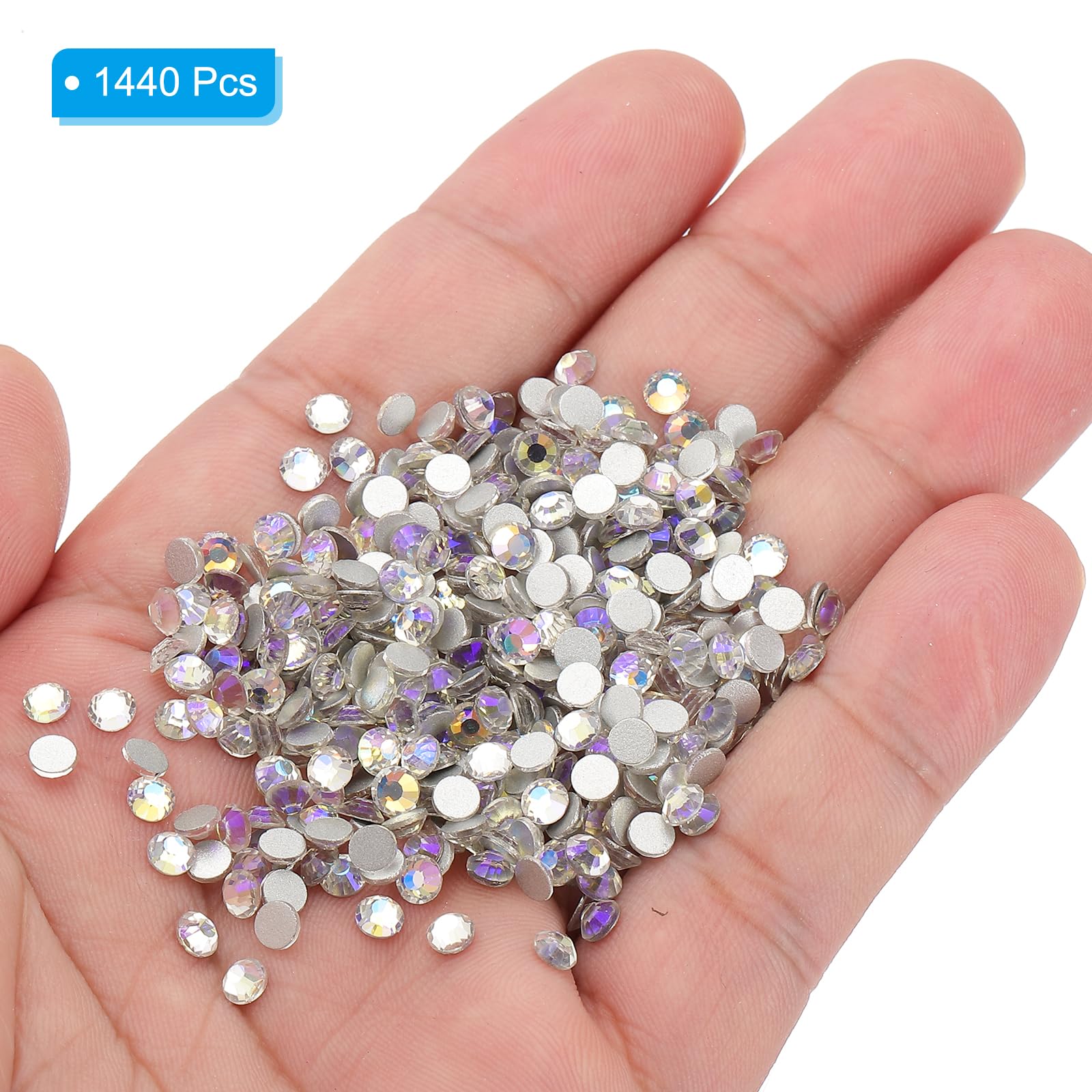 PATIKIL SS16/1440Pcs Glass Diamante Rhinestone - Image 4