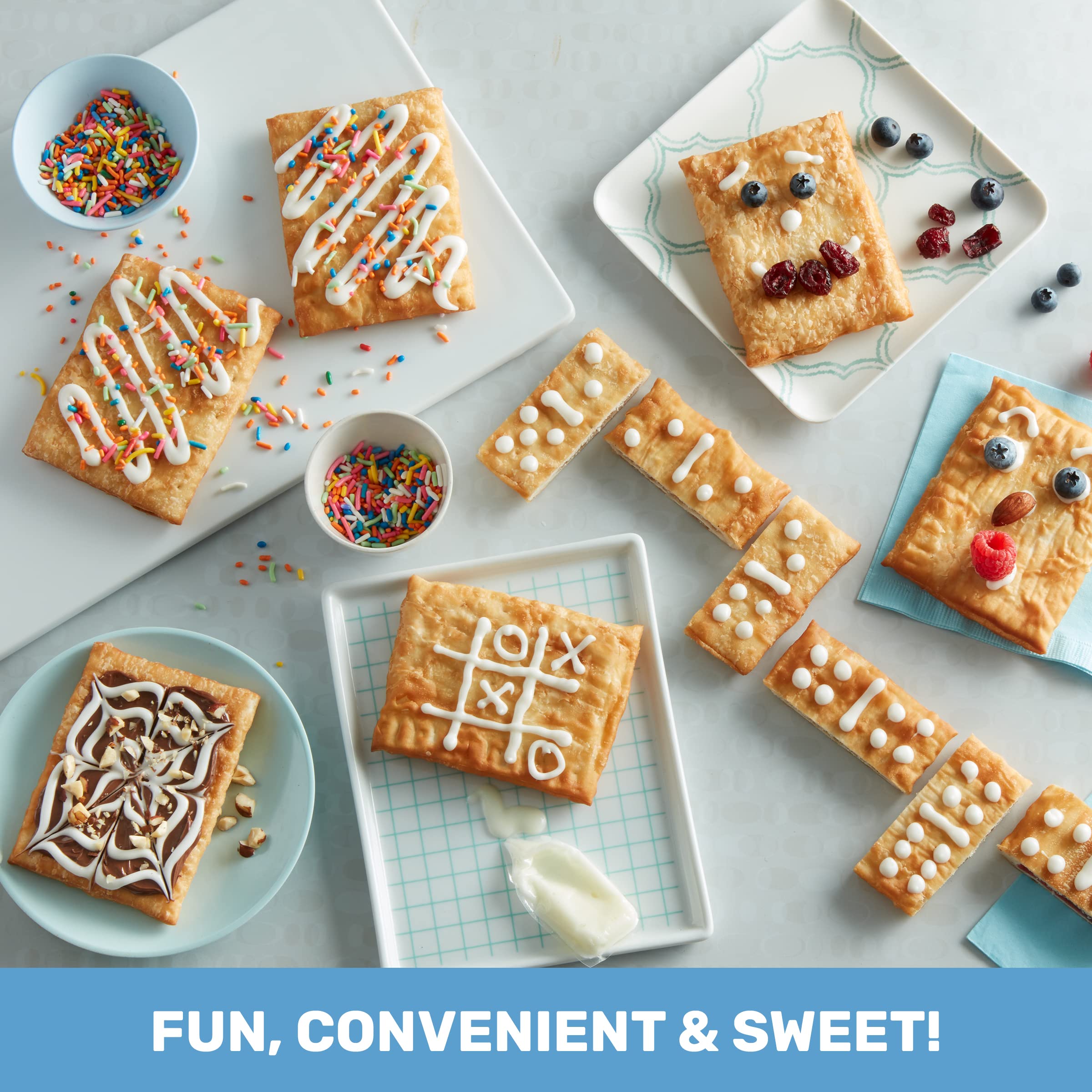 Pillsbury Toaster Strudel Frozen Pastries Cream Cheese and Strawberry 6 Ct 11 7 oz — view 6