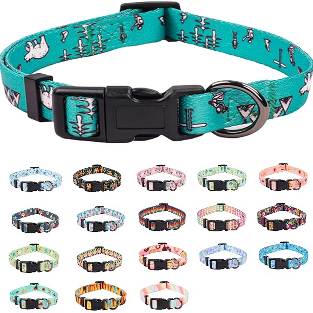 Foto 2 de 6 de COSYHOMELONDON Collar Perro, Ajustable y Resistente con Patrones de Moda