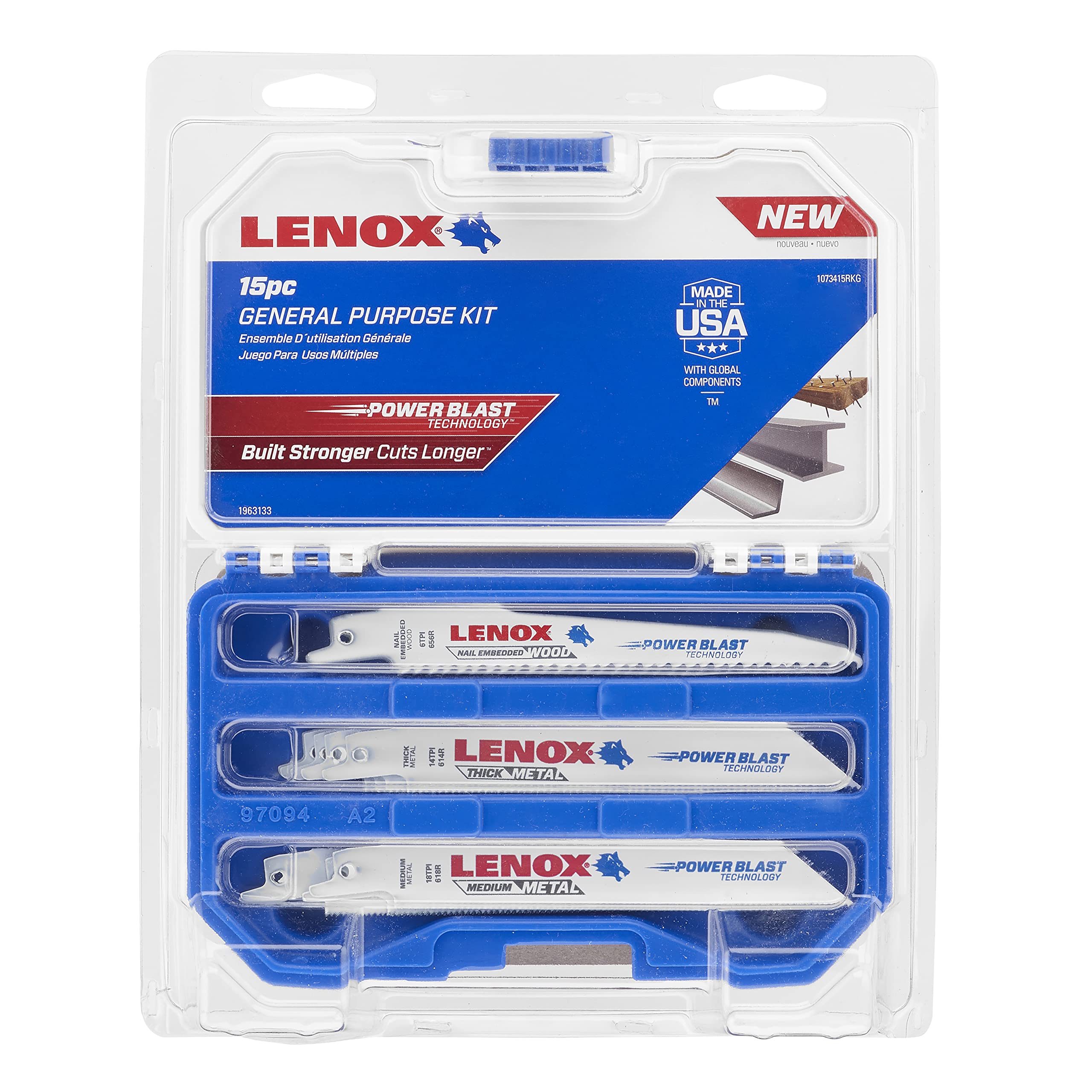 Lenox - 97877QPB103050 QXP Vari-Raker - Hoja De Sierra De Banda