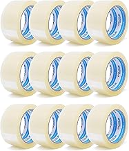 gws Packing Tape PP Quiet Unrolling Packaging Tape with High Adhesive Strength in Professional Quality Packaging Tape Various Colours Length: 66 m; Width: 50 cm; Thickness: 50 μm.