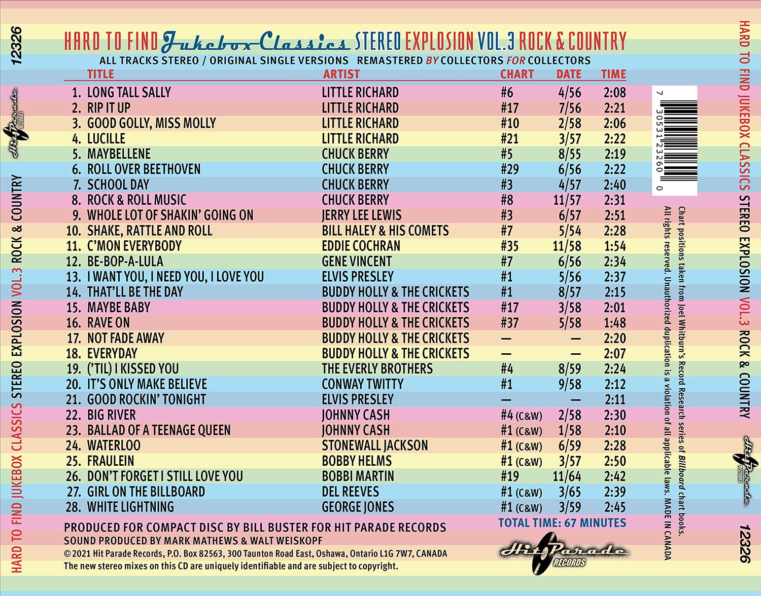 Stereo Explosion Vol.3-Rock & Country