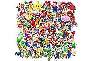 Super Mario Bros Stickers - Decorate Your World with Iconic Nintendo Characters