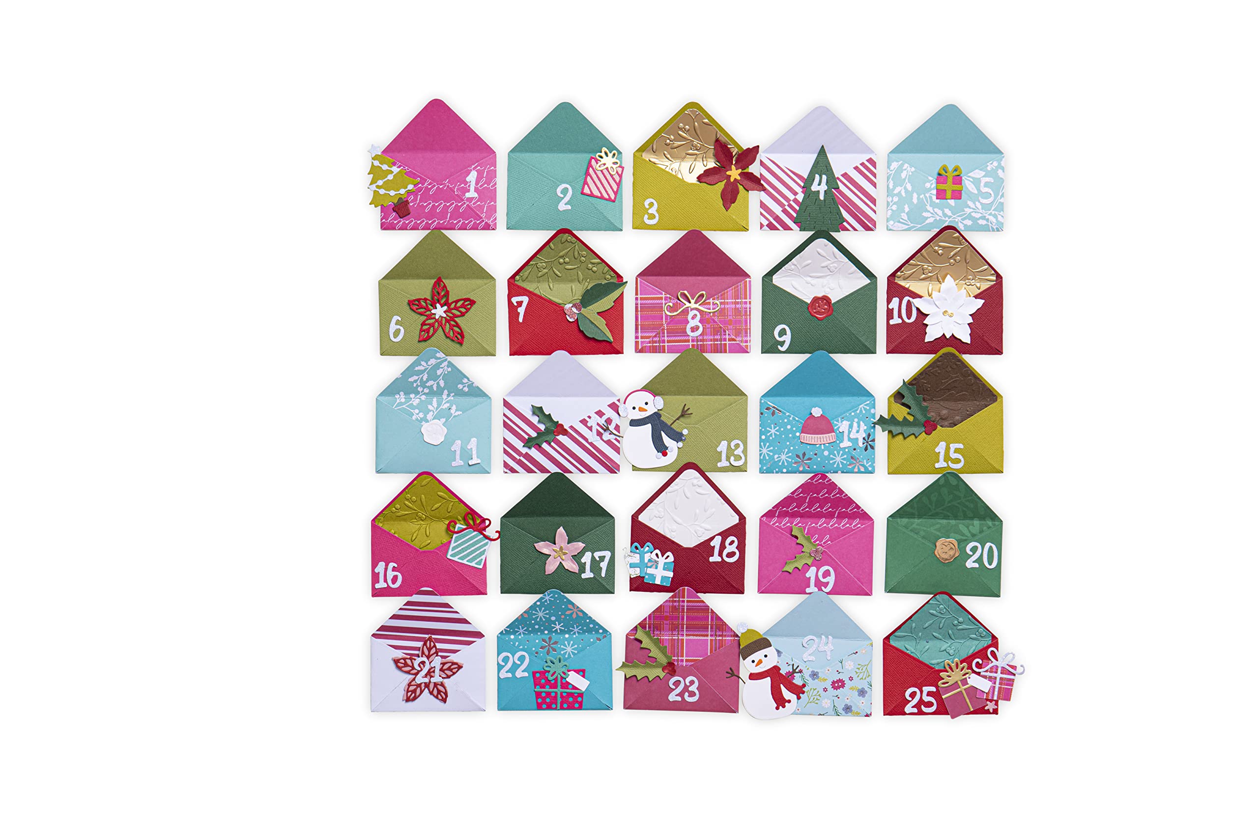Fustella Sizzix Thinlits Busta festiva - 665946