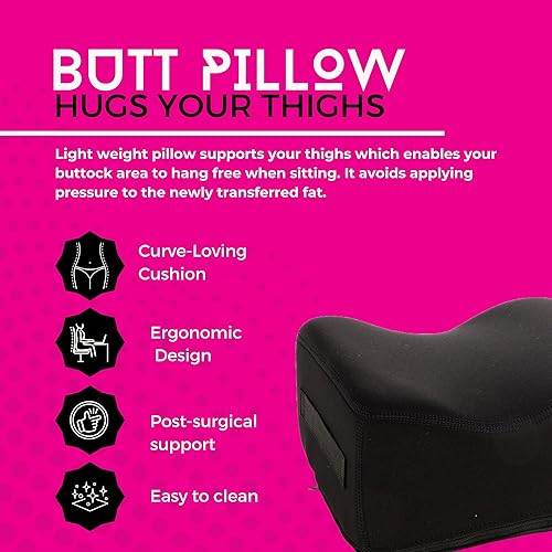 Miniatura 3 de BBL Almohada después de la cirugía Cojines de levantamiento de glúteos, cojín suave post operatorio BBL, cojín de cirugía de cojín para glúteos,