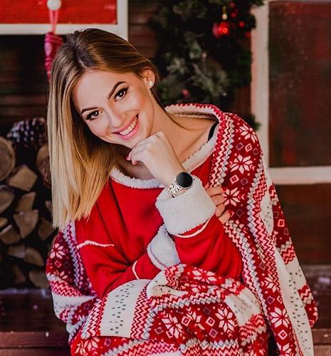 Vista 136 de Correas de reloj navideñas compatibles con Samsung Galaxy Watch de 1.575 pulgadas, 1.732 pulgadas, 0.787 pulgadas, correa de silicona de repuesto